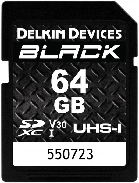 Delkin Devices Black UHS-I V30 SD (64 GB)