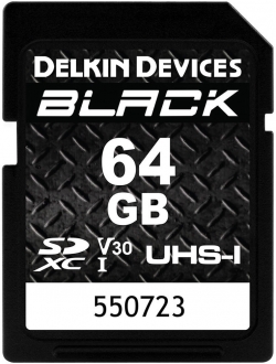 Delkin Devices Black UHS-I V30 SD
