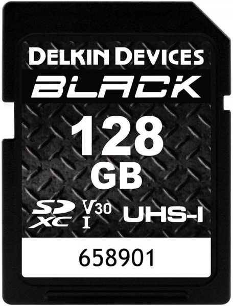 Delkin Devices Black UHS-I V30 SD (128 GB)