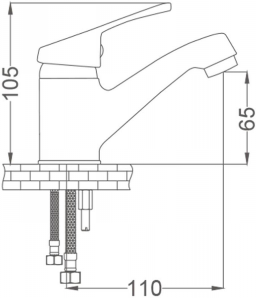 GMS Seren SM103 Lavabo Bataryası