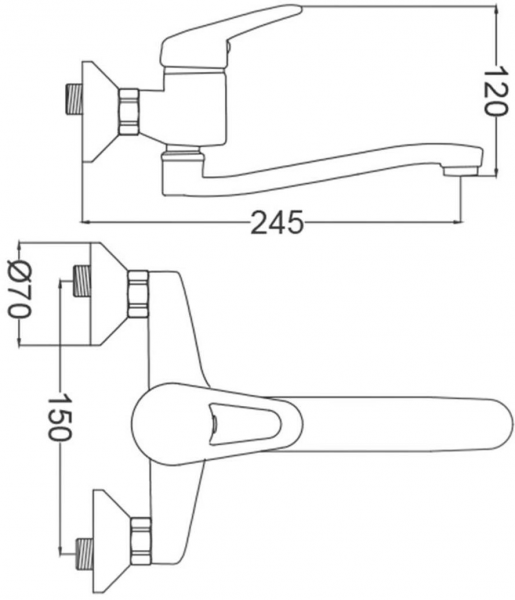 GMS Sırma SR237 Eviye Bataryası