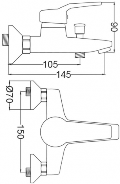 GMS Beren BR103 Banyo Bataryası