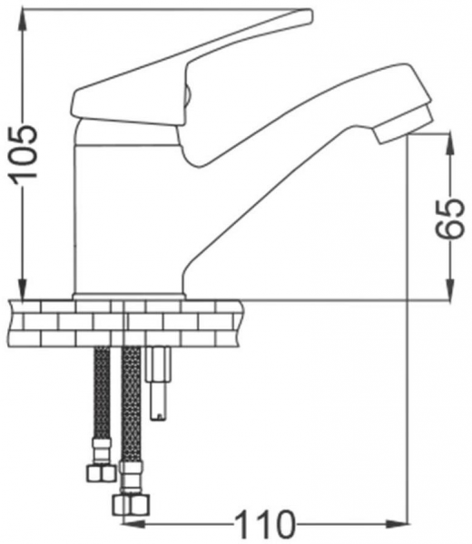 GMS Sırma SR231 Lavabo Bataryası