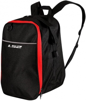 LS2 Advant Bend Mat Siyah-Kırmızı
