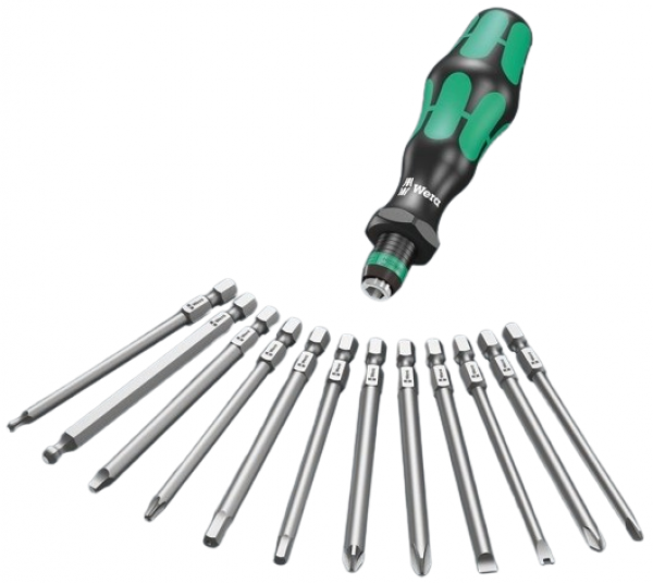 Wera Zyklop Speed Kraftform Kompakt M1 Lokma Takımı