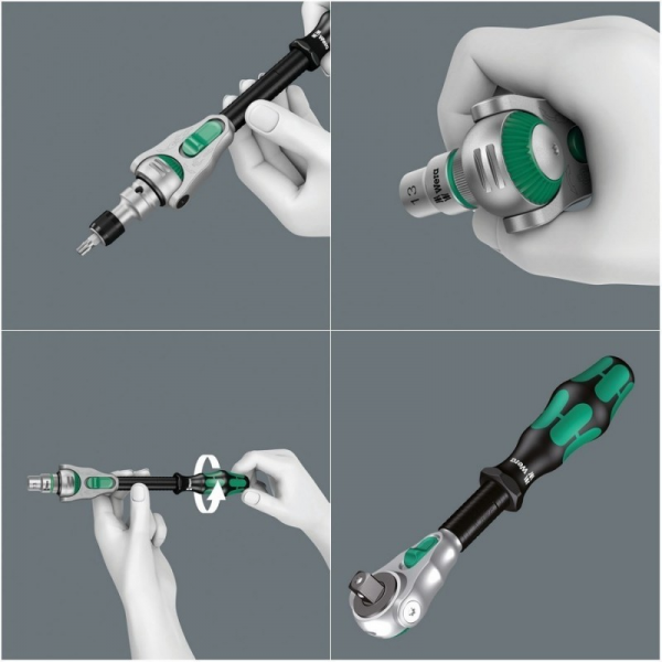 Wera Zyklop Speed 8100 SC6 Lokma Takımı