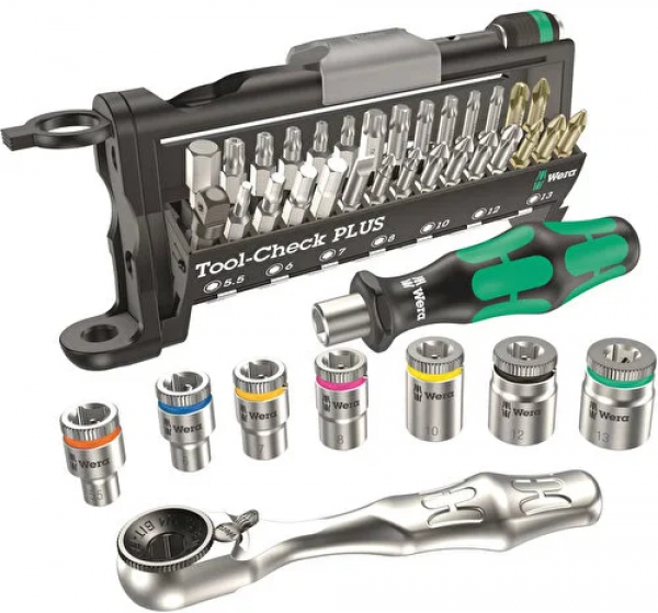 Wera Tool-Check Plus Zyklop Mini Lokma Takımı