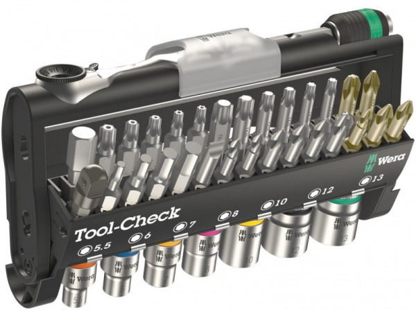 Wera Tool-Check Zyklop Otomotiv 1 Mini Lokma Takımı
