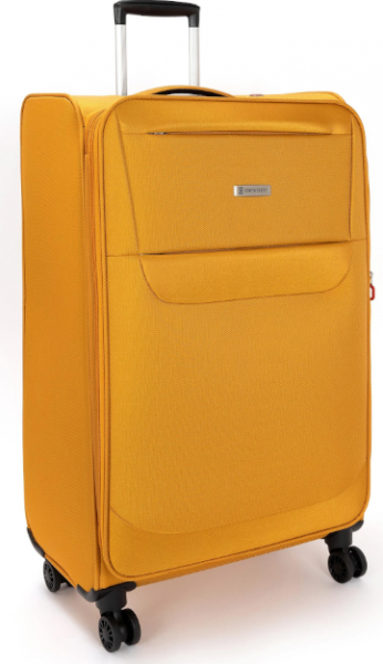 Pierre Cardin 50279489-800 Sarı Büyük Boy Valiz
