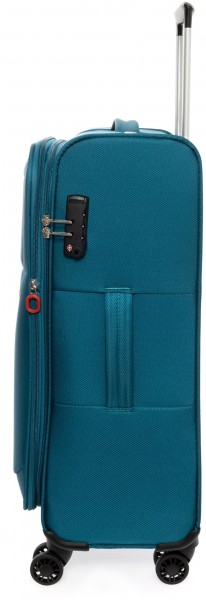 Pierre Cardin 50279489-300 Mavi Büyük Boy Valiz