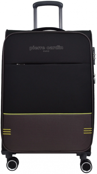 Pierre Cardin PC8200 Ultra Light Hafif Lüx Kumaş Büyük ve Orta Boy 2'li Valiz Seti