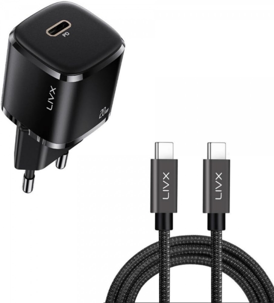 Livx Rapid TCT-02 Şarj Aleti (USB Type-C)