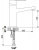 Newarc Domino 971525B Lavabo Bataryası