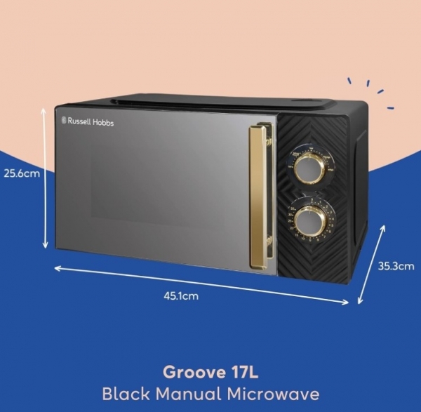 Russell Hobbs 17 Litre 700W Siyah Mikrodalga Fırın