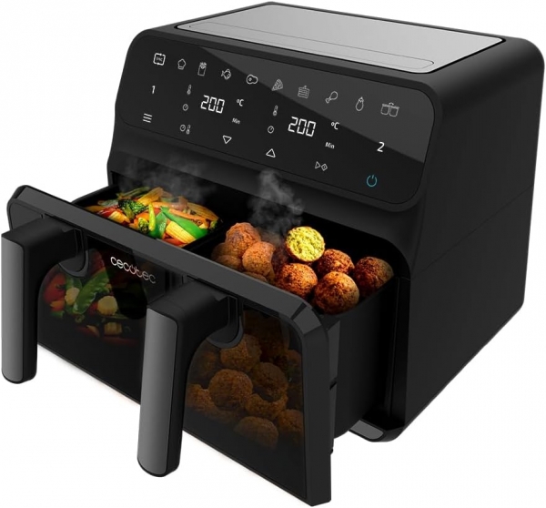 Cecotec Advance 9000 Window Air Fryer Fritöz