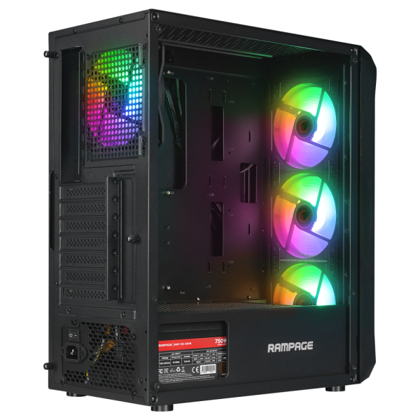 Rampage Compact 750W Bilgisayar Kasası