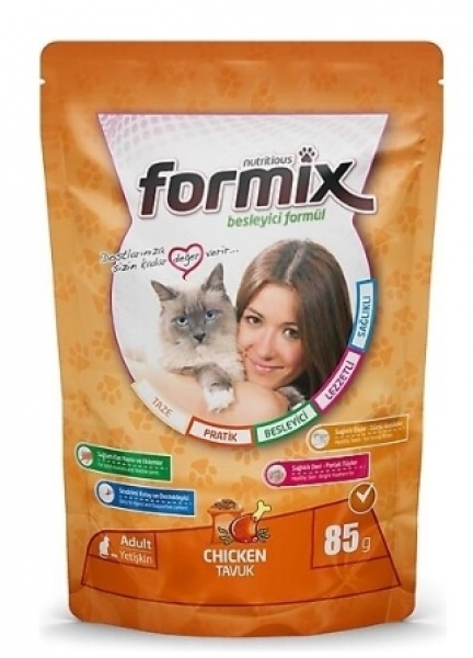 Formix Tavuklu Pouch Yetişkin Jöleli 85 gr Kedi Maması
