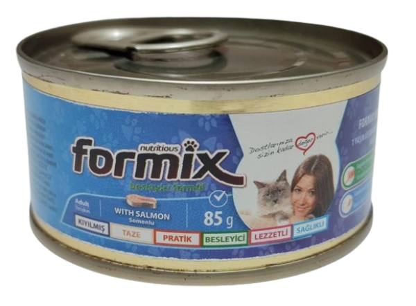Formix Somon Balıklı Kıyılmış 85 gr Kedi Maması