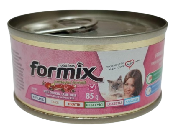 Formix Tavuk Etli Kıyılmış 85 gr Kedi Maması