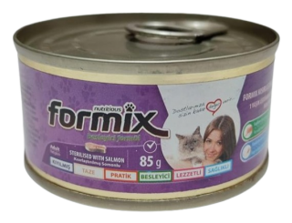 Formix Somon Balıklı Kısırlaştırılmış 85 gr Kedi Maması