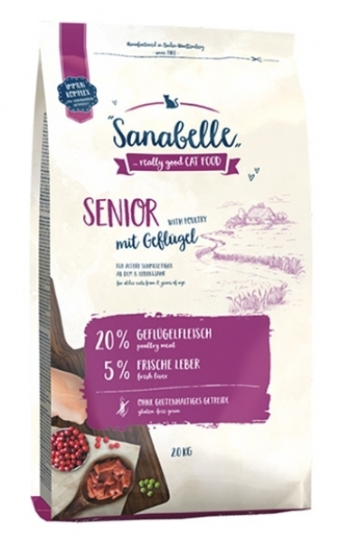 Sanabelle Kümes Hayvanli Yaşli 2 kg Kedi Maması