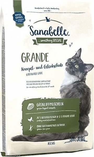 Sanabelle Grande Taze Kümes Hayvanlı Yetişkin 10 kg Kedi Maması