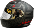 Sway 816 Xamurai Mat Siyah/Gri Full Face resim
