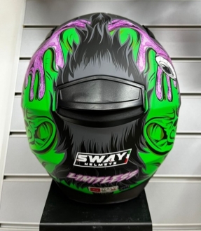 Sway 816 Mat Teeth Green Aynalı