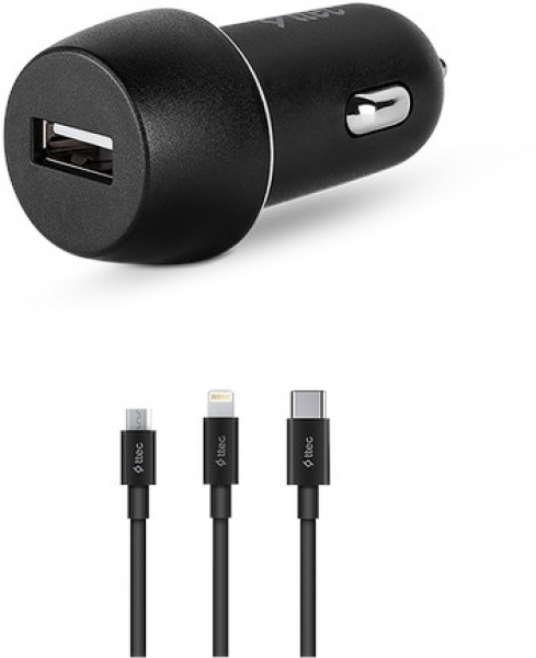 ttec 2CKS20TS Şarj Aleti (USB Micro-B / USB Type-C / Lightning)