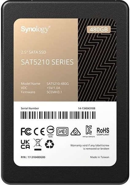 Synology SAT5210-480G SSD