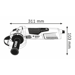 Bosch GWS 19-125 CIST Professional Avuç Taşlama