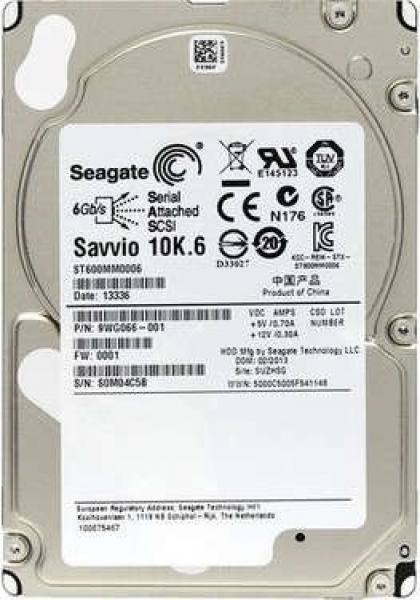 Seagate Savvio 10K.6 HDD (600 GB)
