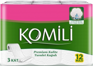 Komili Tuvalet Kağıdı 12 Rulo