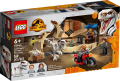 LEGO Jurassic World 76945  Atrociraptor Dinosaur Bike Chase resim