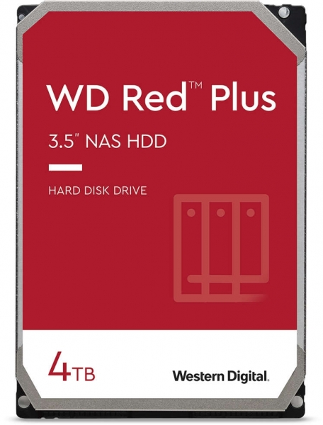 WD Red Plus HDD (4 TB)
