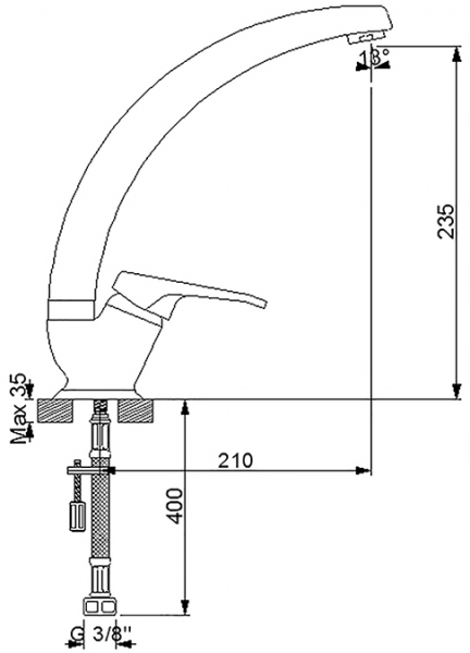 Newarc Smart Uzun 142731U Eviye Bataryası