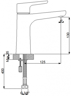 Newarc Newart 150521N Lavabo Bataryası