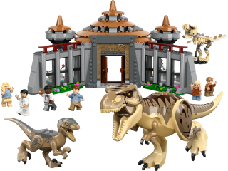 LEGO Jurassic World 76961 Visitor Center T.rex & Raptor Attack