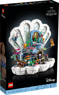 LEGO Disney 43225 The Little Mermaid Royal Clamshell