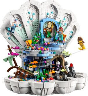 LEGO Disney 43225 The Little Mermaid Royal Clamshell