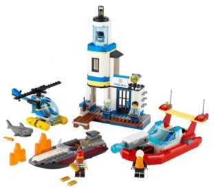 LEGO City 60308 Seaside Police and Fire Mission
