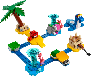 LEGO Super Mario 71398 Dorrie's Beachfront Expansion Set