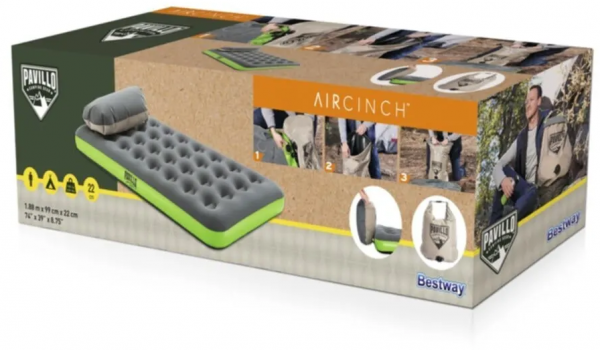 Bestway Pavillo Roll Relax Twin 67619 Şişme Yatak