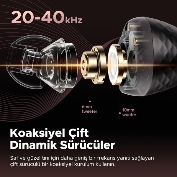 Soundpeats Engine4 Tam Kablosuz Kulaklık