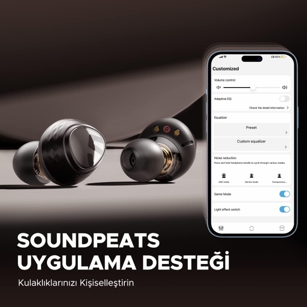 Soundpeats Engine4 Tam Kablosuz Kulaklık