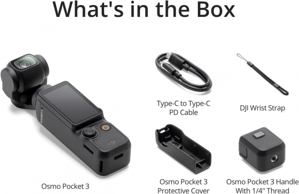 DJI Osmo Pocket 3 Aksiyon Kamera