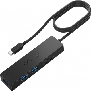 QGeeM QG-UH05C USB Type-C to USB 3.0 TF SD Dönüştürücü