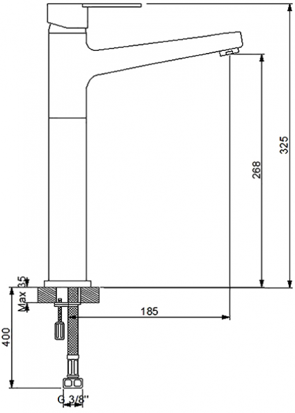 Newarc Premium 832001 Lavabo Bataryası