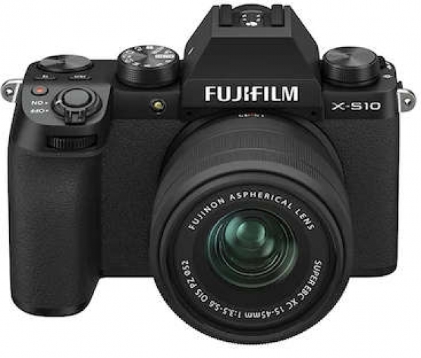 Fujifilm X-S10 15-45mm Aynasız Fotoğraf Makinesi (15-45 mm)