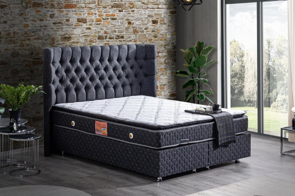 Setay Napoli Real Pedli 140x190 Baza+Başlık+Yatak Seti